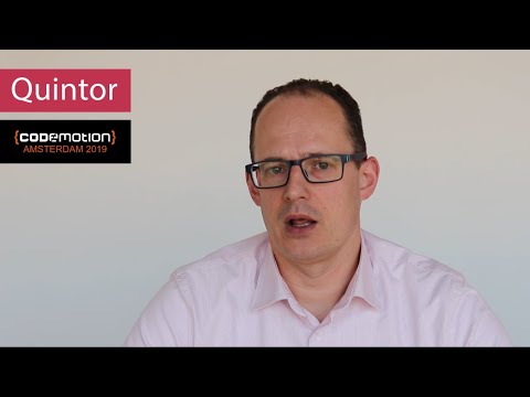 Quintor@Codemotion Amsterdam 2019
