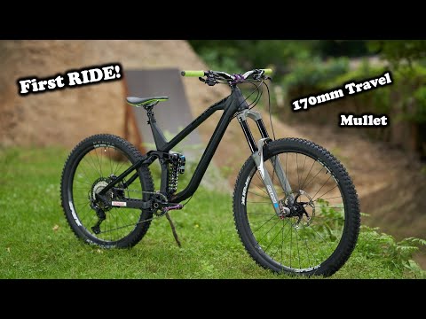 My NEW NS Bikes Define 170 Enduro - First Ride and First Impressions on a Mullet!