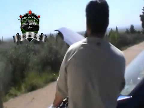 استهداف قوات النظام بصورايخ غراد في قرية الفوعة في ريف إدلب