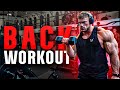BACK 'N BICEP WORKOUT | DIET UPDATE 9 WEEKS OUT!