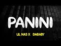 Lil Nas X DaBaby Panini DaBaby Remix Lyrics