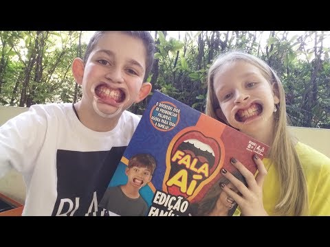 JOGO FALA AÍ! (Versão família) ft.Minha prima