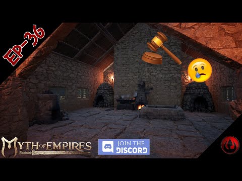 Myth of Empires Ep 36 - Some Lawsuit News & Finishing The Base!