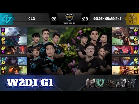 CLG vs Golden Guardians | Week 2 Day 1 S10 LCS Summer 2020 | CLG vs GG W2D1