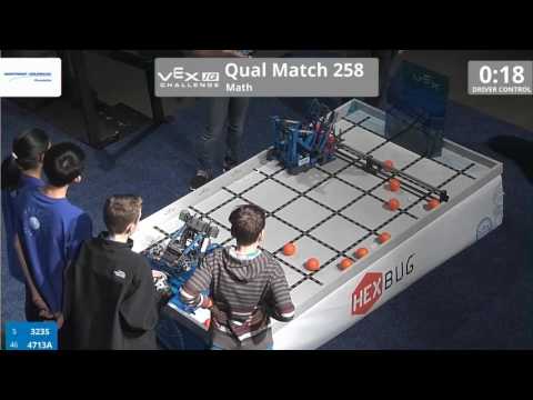 VEX Worlds 2016 - VEXIQ Middle School - Math - Qual 258 (323S 4713A) 144