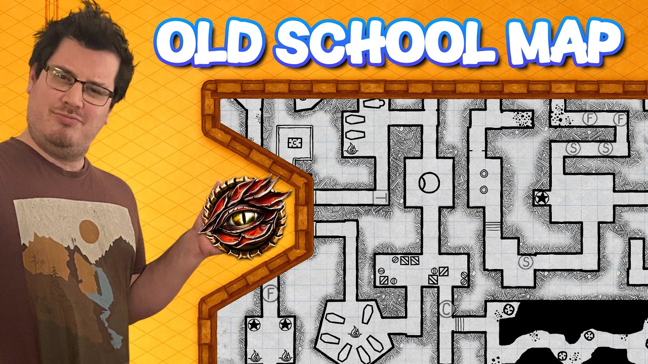 Making an old school D&D dungeon with Inkarnate