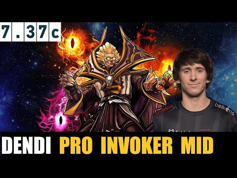 🤯 DENDI [INVOKER] MIDLANE 7.37C - DOTA 2 HIGHEST MMR MATCH#dota2  #dota2gameplay  #dendi