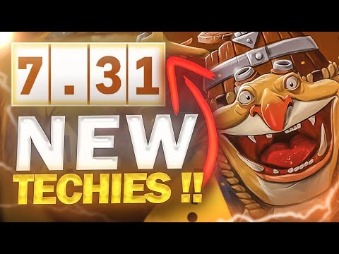 7.31 PATCH UPDATE Dota 2 - NEW TECHIES !! (CRAZY REWORK!)