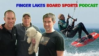 Kiteboarding on the Water & Ice .::. Finger Lakes Board Sports Podcast #002