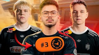 PR JOGA COM O TOP 3 DA FACEIT (dem0n) & dziugss (FUT)