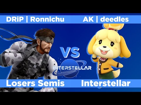 Interstellar: Losers Semi Finals - DRiP | Ronnichu (Snake) vs AK | deedles (Isabelle)