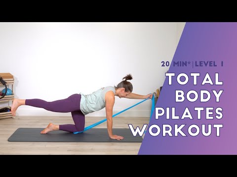 Full Body Pilates Resistance Band Workout | 25 Minute Pilates Routine