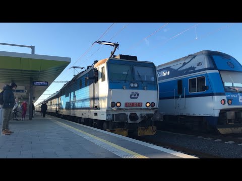 Odjezd R 721 “Vltava” v čele s lokomotivou 362.126 | v čele #1