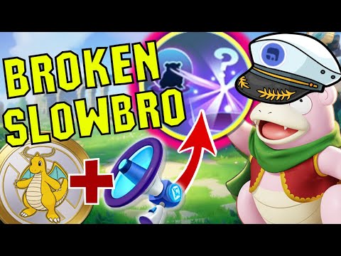 BROKEN SLOWBRO BUILD! FUN WITH TELEKINESIS! | Pokemon Unite