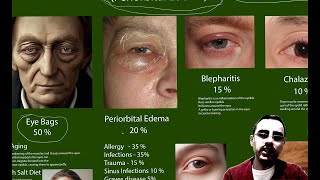 Bags under eyes - Puffy Eyes, Periorbital Edema.  Swelling of the eyes