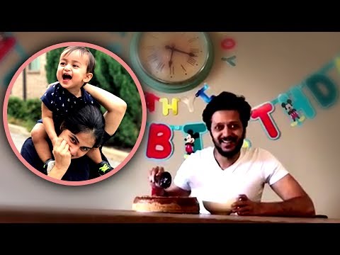 Ritesh Deshmukh Makes Cake For His Son's First Birthday