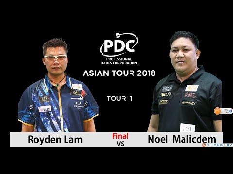 2018 PDC Asian Tour 1 Seoul final: Royden Lam vs Noel Malicdem