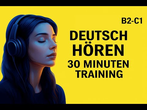 B2 C1 German Podcast | With 4 current topics for listening, understanding & learning German with ...