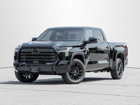 2026 Toyota Tundra 4x4 Crewmax Limited Long Bed in Midnight Black Metallic for sale at Jackson's Toyota in Barrie, ON