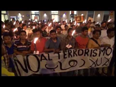 Ad Arezzo una fiaccolata contro il terrorismo ed il razzismo