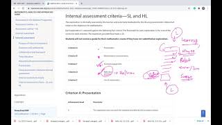 Maths IA orientation- AA and AI  HL/ SL