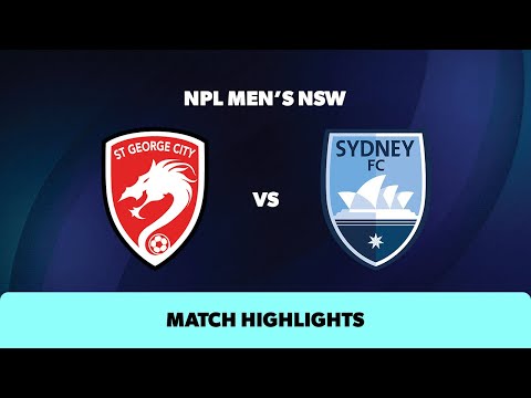 NPL Men's NSW Round 23 Highlights – St George City v Sydney FC
