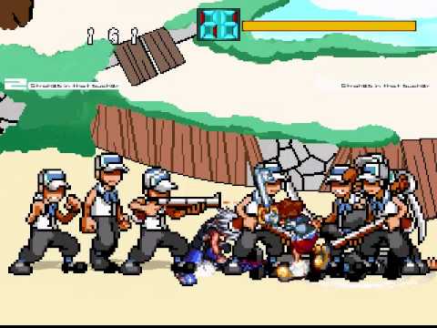 Sora and Riku vs The Marines