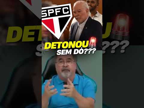 🚨 MARCO AURÉLIO CUNHA METEU ESSA PRA CIMA DO PRESIDENTE DO SÃO PAULO!!! 🤬 #saopaulofc