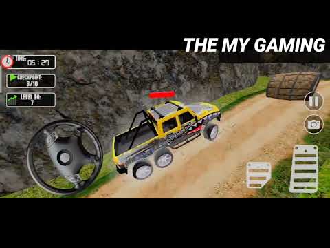 Offroad Truck Simulator | 6x6 Offroad Jeep Drive - Android Gameplay | @themygaming