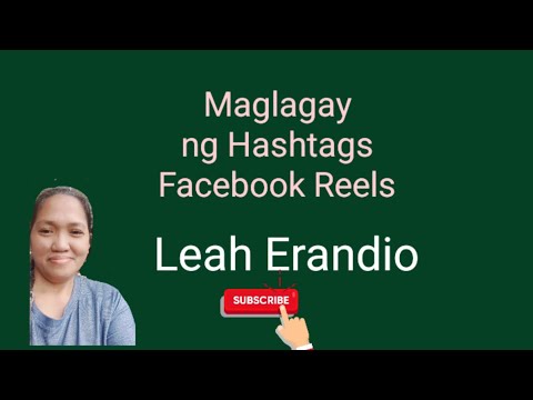 Facebook Reels needs Hashtags #facebookreels #hashtag #paanodumamiangviewerssafacebook #tutorial