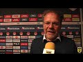 Reactie Henk de Jong na afloop van SC Cambuur - FC Volendam (1-2)