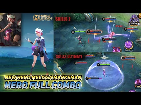 NEW HERO MELISSA CURSED NEEDLE - HERO BARU MARKSMAN - SKILLS EFFECT GAMEPLAY MOBILE LEGENDS