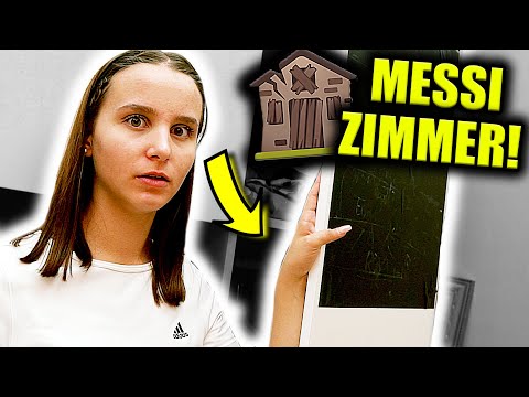 MESSI ZIMMER meiner Schwester ! 😨 - Celina