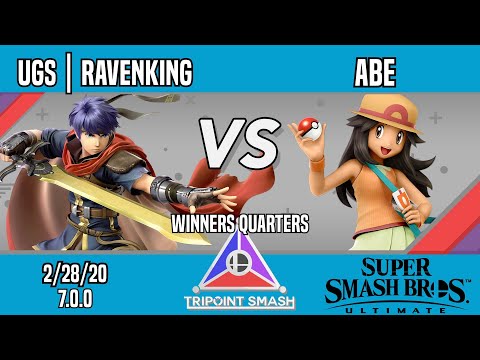 Tripoint Smash 99 - Winners Quarters - UGS | Ravenking(Ike) Vs. Abe(Pokemon Trainer)