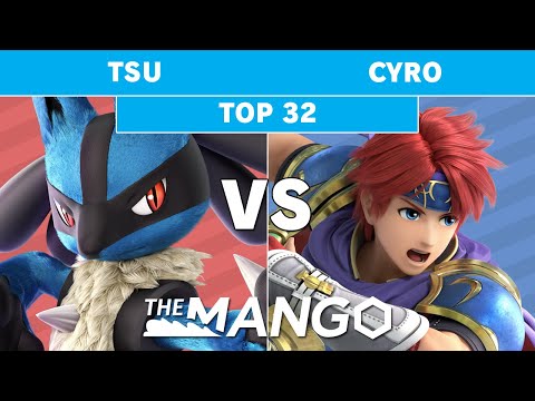The Mang0 3 - Tsu (Lucario) vs Cyro (Roy) Top 32 - Smash Ultimate