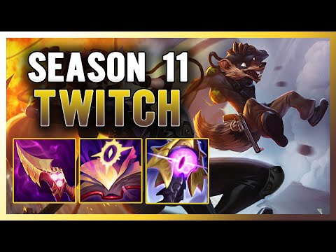 SEASON 11 FULL AP TWITCH SUPPORT GUIDE! (patch 11.5)