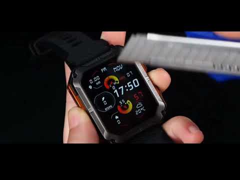 Rezession:Blackview Smartwatch Herren, Fitnessuhr mit Bluetooth Anruf Sprachassistent