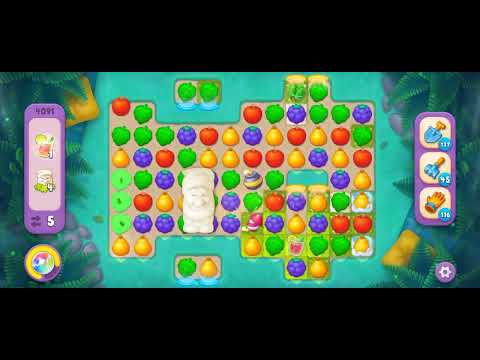 Gardenscapes Level 4091 [Super Hard Level] #androidgamesplay #tra #gardenscapesgameplay #viralvideo