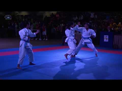 Highlights "KATA" Female  Pan American Karate Competition 2017 Finals