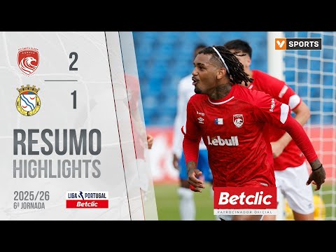 Resumo: Santa Clara 2-1 Alverca (Liga 25/26 #6)