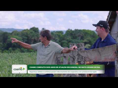 Coamo TV | Cooperativa completa dois anos de atuação em Sonora, no Mato Grosso do Sul