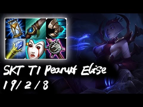 SKT T1 Peanut Elise Jungle vs Kha'Zix | Brazil High Elo Replays