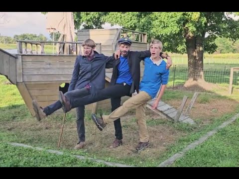 Tintin, Sakharine, And Haddock - A Parody of Blackbeard, Bluebeard, and Redbeard