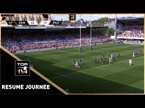 TOP 14 - Résumé de journée de la J25 - Saison 2024-2025