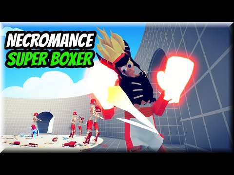 Fusion! Necromance Super Boxer vs EVERY FACTION - Totally Accurate Battle Simulator TABS