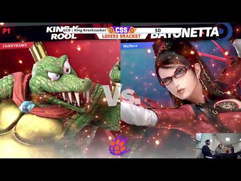 Clocktower Smash 107 - Losers - GCB | King Krocksucker (King K. Rool) vs. 5D (Bayonetta) - SSBU