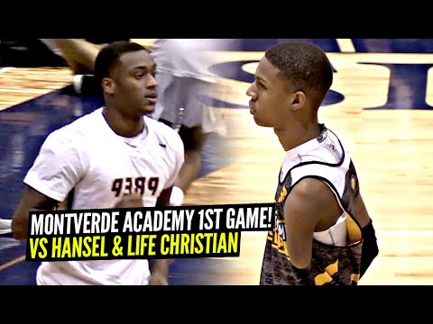 Montverde Academy FIRST GAME Of Season vs Hansel Enmanuel! The Most OP Team In The Nation!?