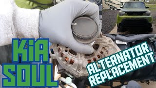 How to replace the alternator on a 2014-2016 Kia Soul 2.0L Gdi