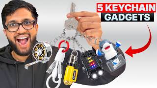 MY BROTHER BOUGHT 5 USEFUL KEYCHAIN GADGETS