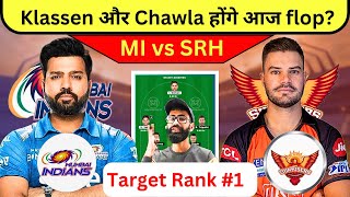 MI vs SRH Dream11 | MI vs SRH Dream11 Prediction | MI vs SRH Dream11 Team| Tata IPL 2023